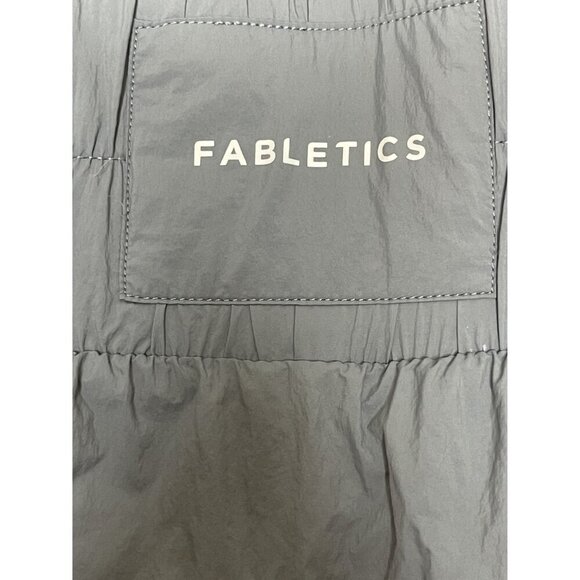 Fabletics Womens Ultra High-Waist Gray Nylon Jogger Track Pant Sz XS Lightweight - Picture 8 of 12